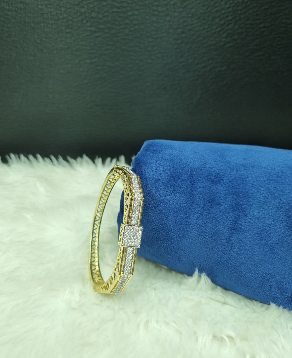 Gold Geometric Bracelet for Women
